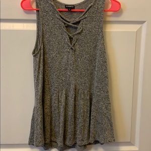 Sweater tank with great details